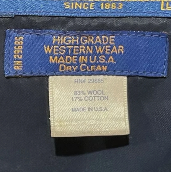 VTG Pendleton High Grade Southwestern Wool Western Wear Mid Length Jacket 🐎 - Picture 8 of 8